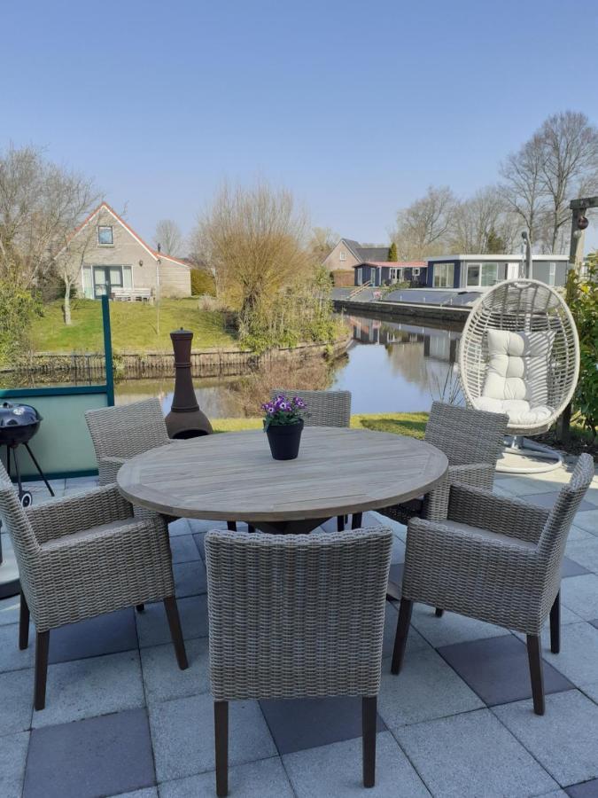 Waterhuis Friesland Oudwoude Exterior foto