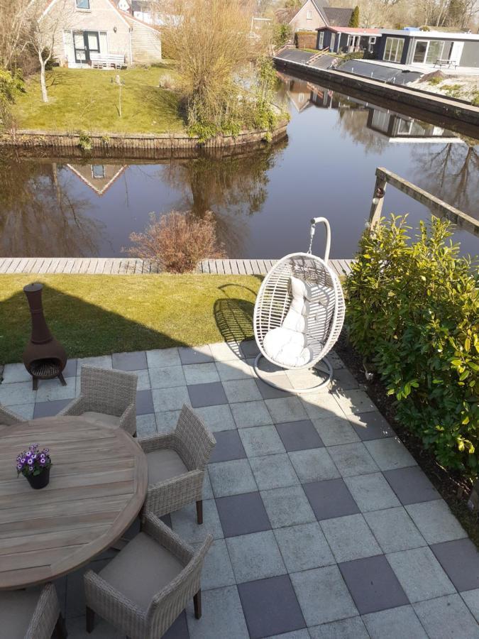 Waterhuis Friesland Oudwoude Exterior foto